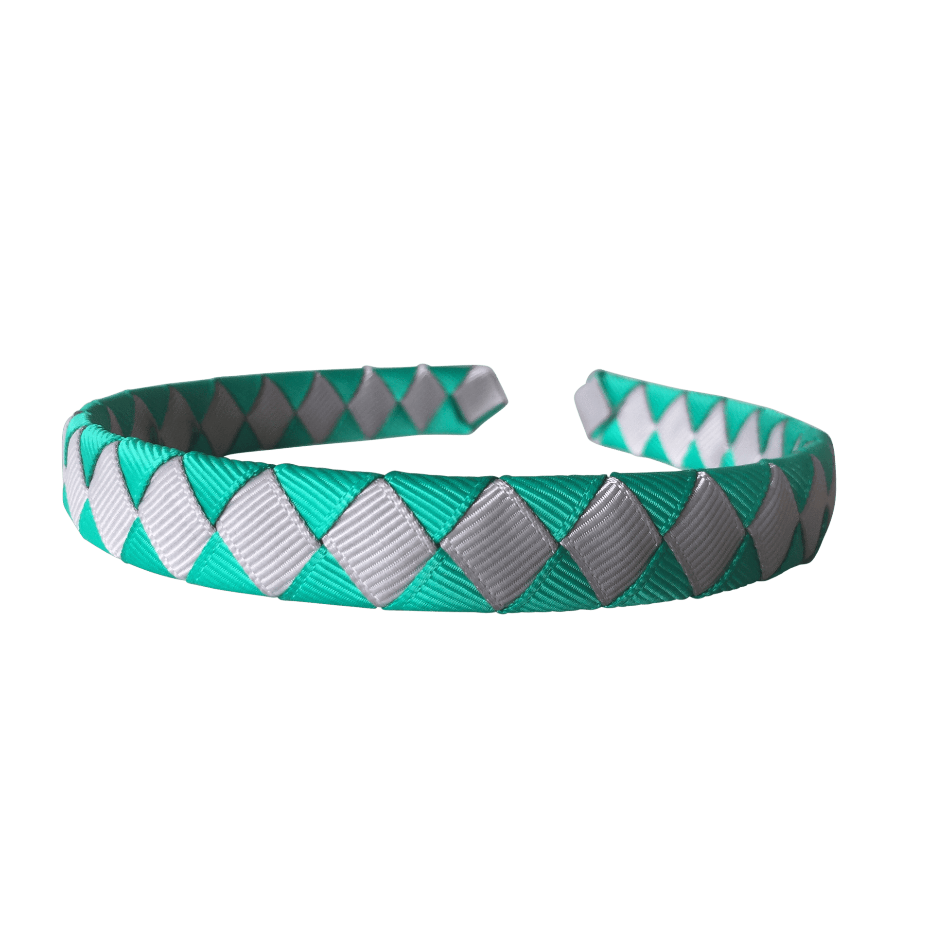 Kelly Green & Grey Hair Accessories - Ponytails and Fairytales