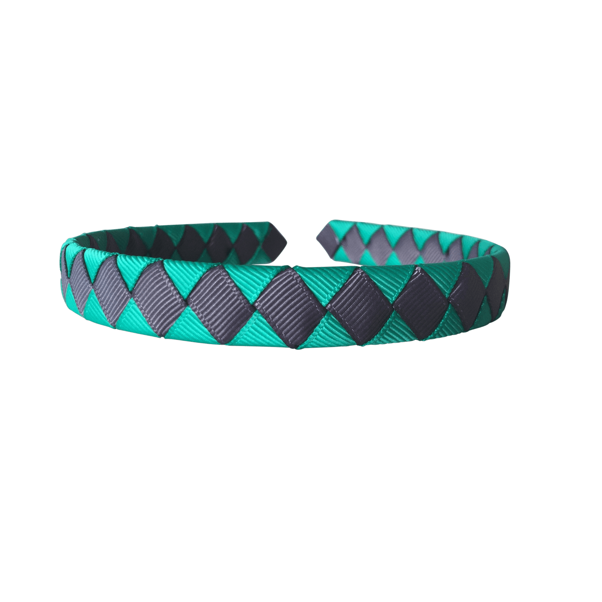 Kelly Green & Grey Hair Accessories - Ponytails and Fairytales