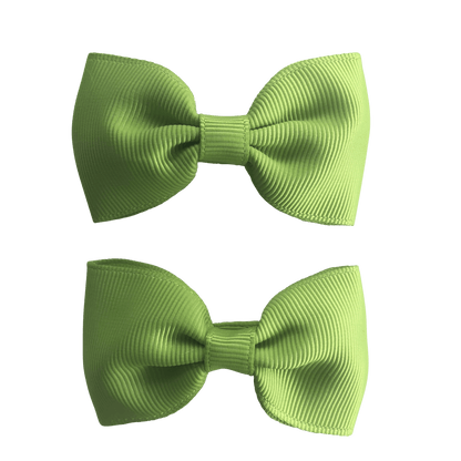 Kiwi Green Hair Accessories - Assorted Hair Accessories - School Uniform Hair Accessories - Ponytails and Fairytales