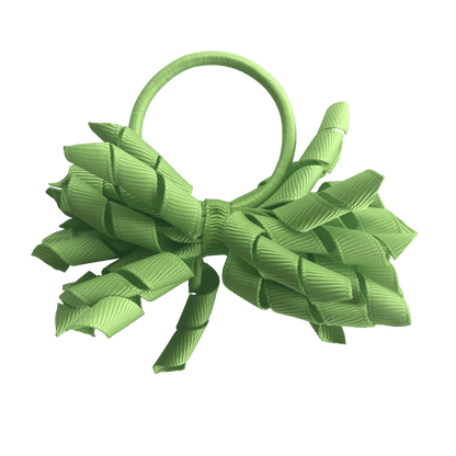 Kiwi Green Hair Accessories - Assorted Hair Accessories - School Uniform Hair Accessories - Ponytails and Fairytales
