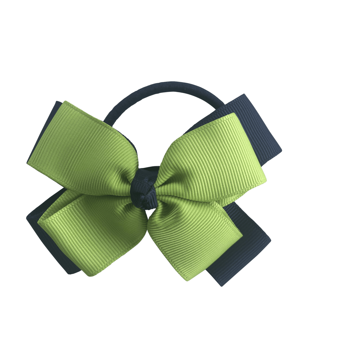 Kiwi Green & Navy Hair Accessories - Assorted Hair Accessories - School Uniform Hair Accessories - Ponytails and Fairytales