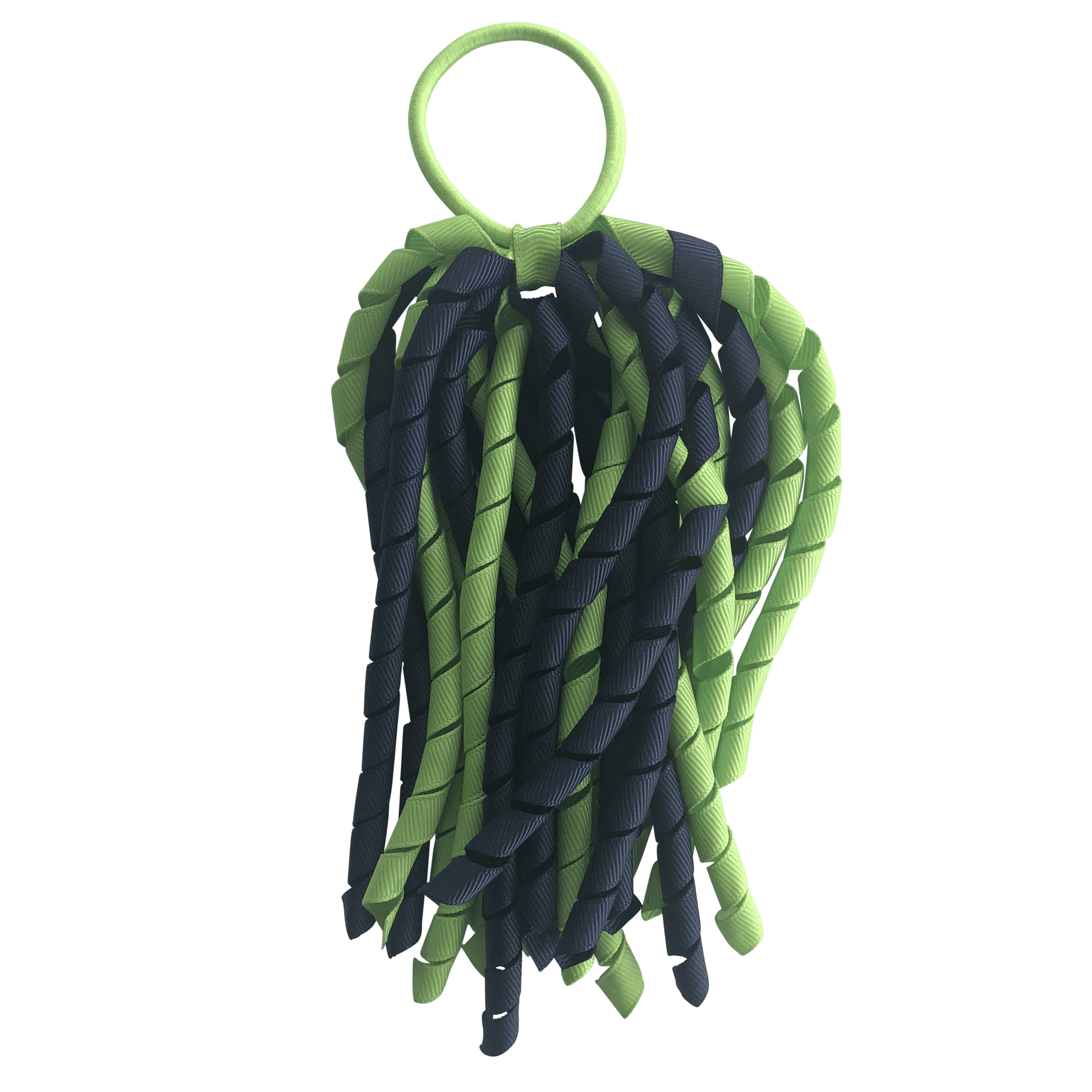 Kiwi Green & Navy Hair Accessories - Assorted Hair Accessories - School Uniform Hair Accessories - Ponytails and Fairytales