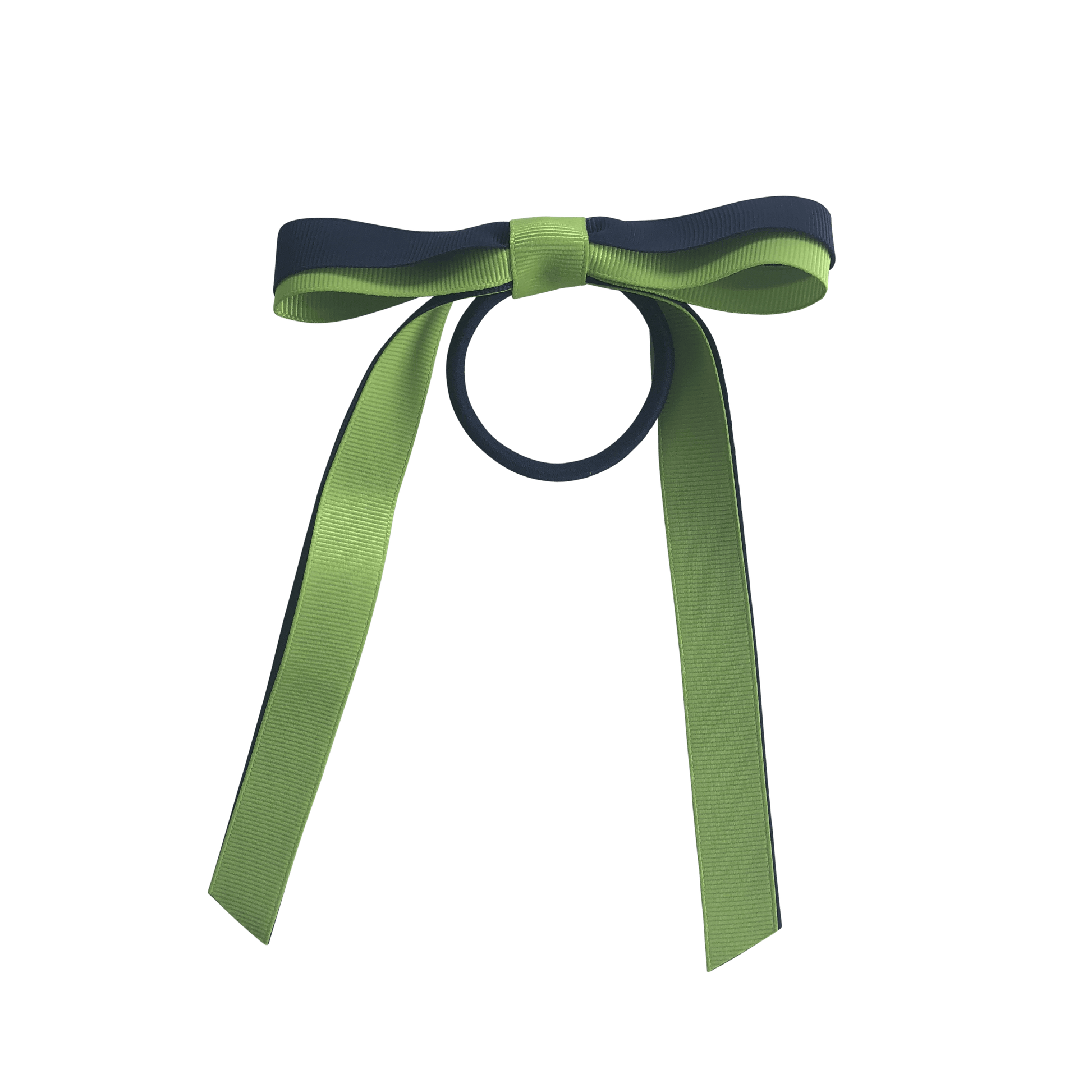 Kiwi Green & Navy Hair Accessories - Assorted Hair Accessories - School Uniform Hair Accessories - Ponytails and Fairytales