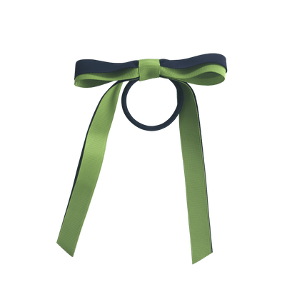 Kiwi Green & Navy Hair Accessories - Assorted Hair Accessories - School Uniform Hair Accessories - Ponytails and Fairytales