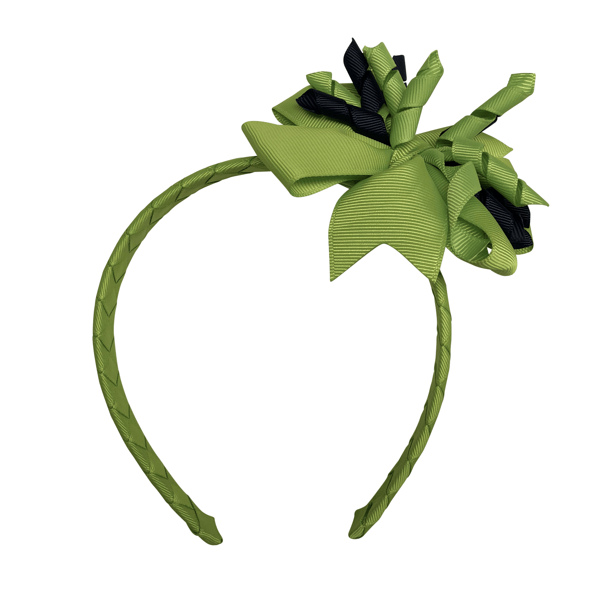 Kiwi Green & Navy Hair Accessories - Assorted Hair Accessories - School Uniform Hair Accessories - Ponytails and Fairytales