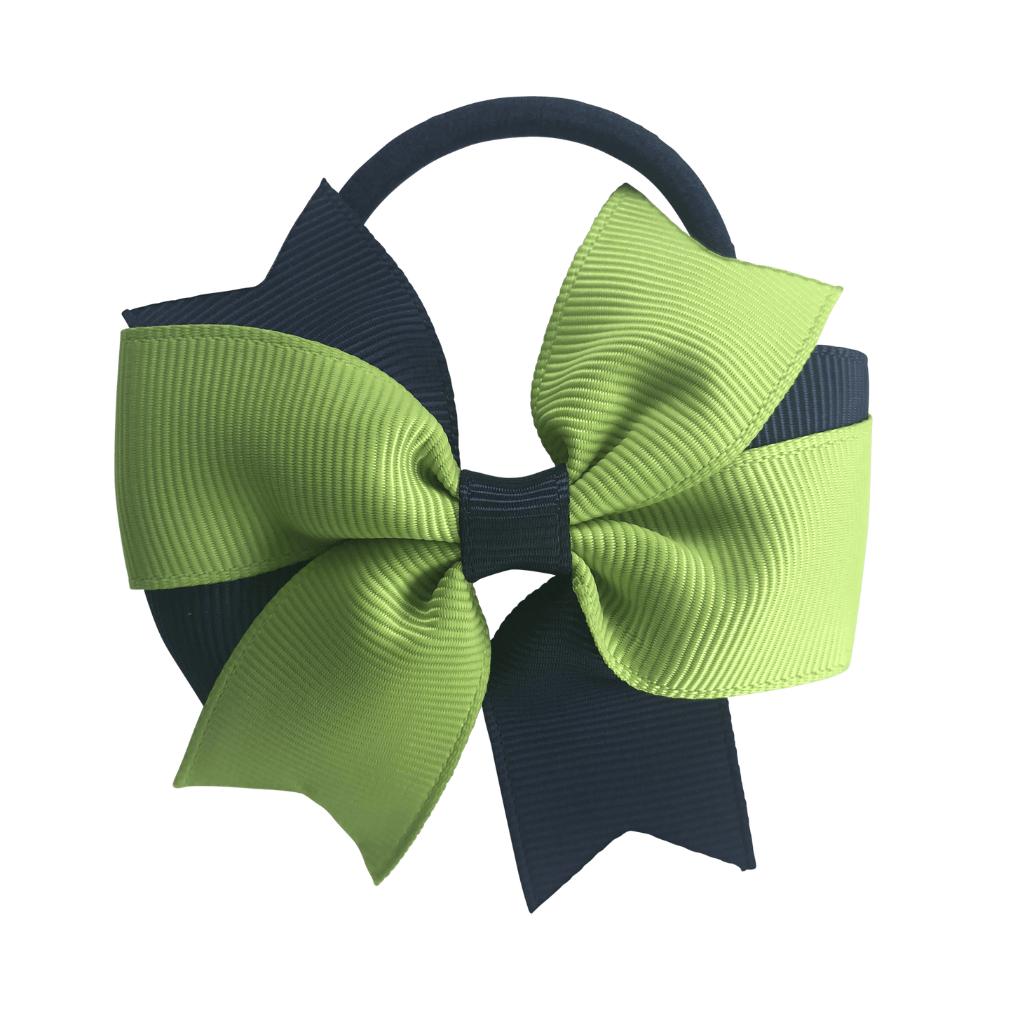 Kiwi Green & Navy Hair Accessories - Assorted Hair Accessories - School Uniform Hair Accessories - Ponytails and Fairytales
