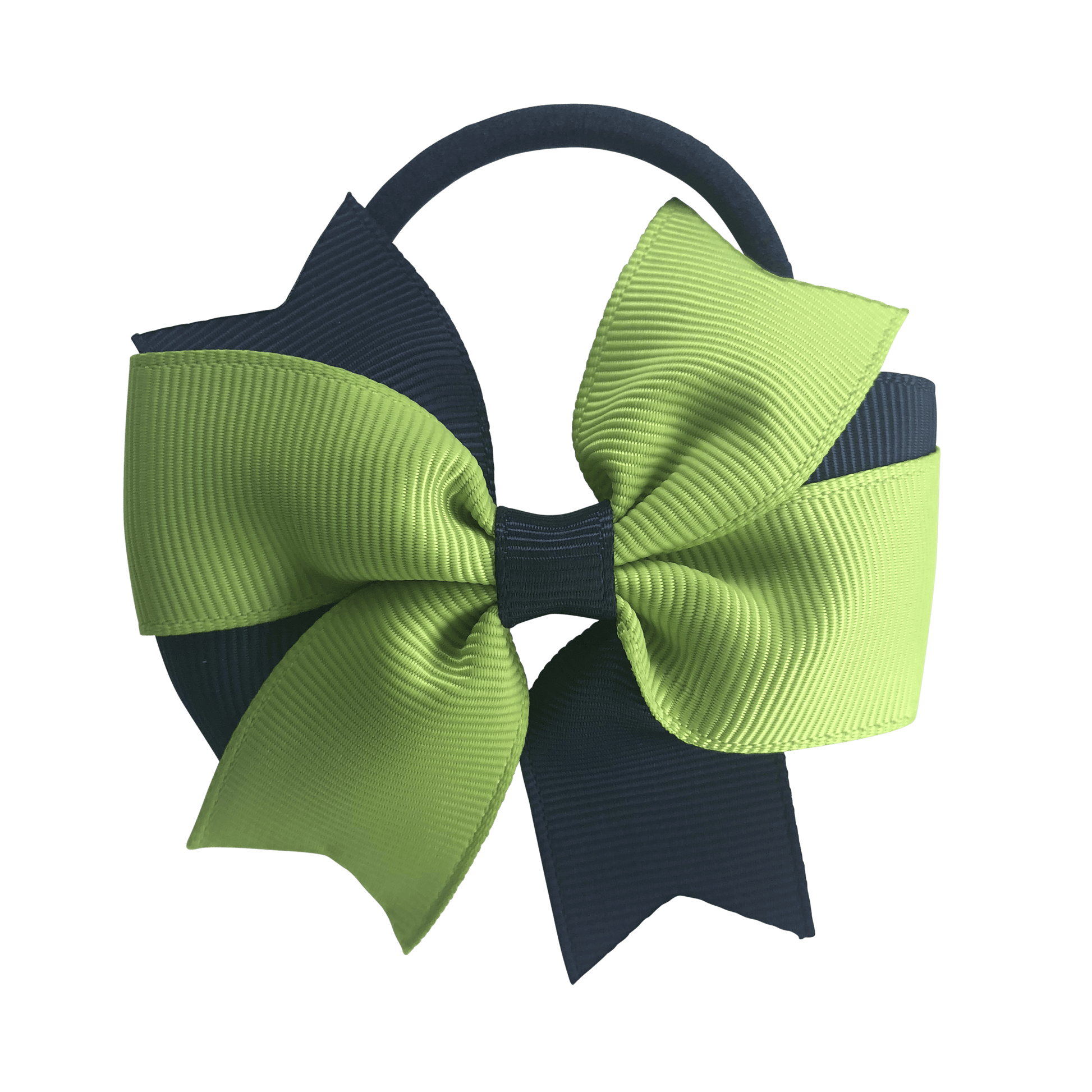 Kiwi Green & Navy Hair Accessories - Assorted Hair Accessories - School Uniform Hair Accessories - Ponytails and Fairytales