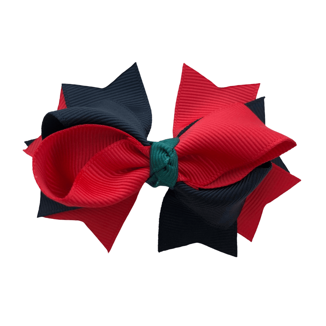 Layered Bows - Combined Colours - Ponytails and Fairytales