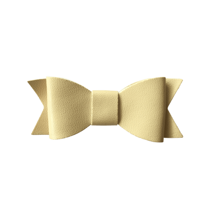 Leather Look Petite Bowtie Headband - Ponytails and Fairytales