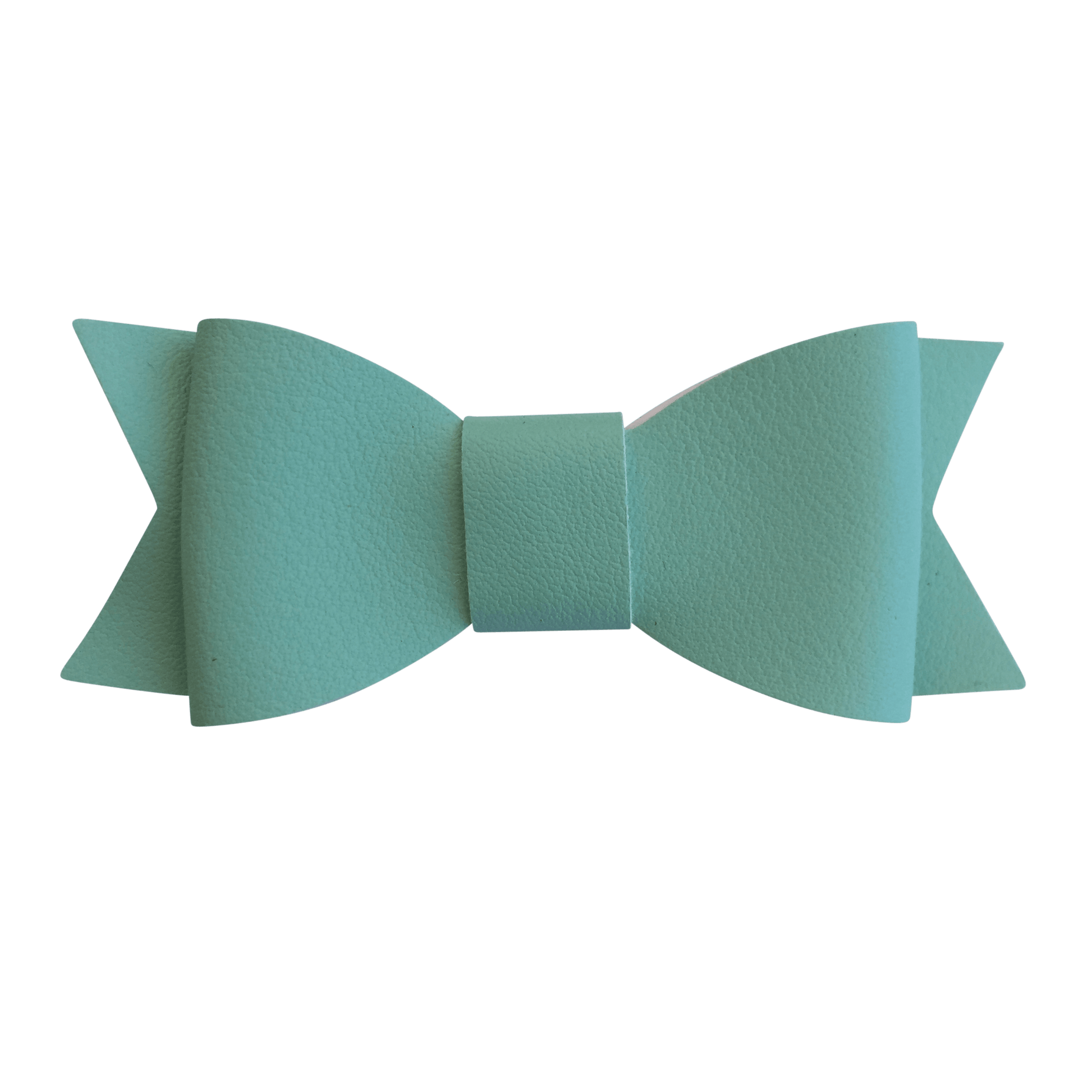 Leather Look Petite Bowtie Headband - Ponytails and Fairytales