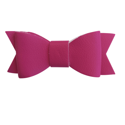 Leather Look Petite Bowtie Headband - Ponytails and Fairytales