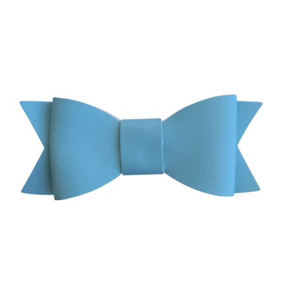 Leather Look Petite Bowtie Headband - Ponytails and Fairytales