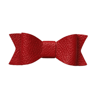 Leather Look Petite Bowtie Headband - Ponytails and Fairytales
