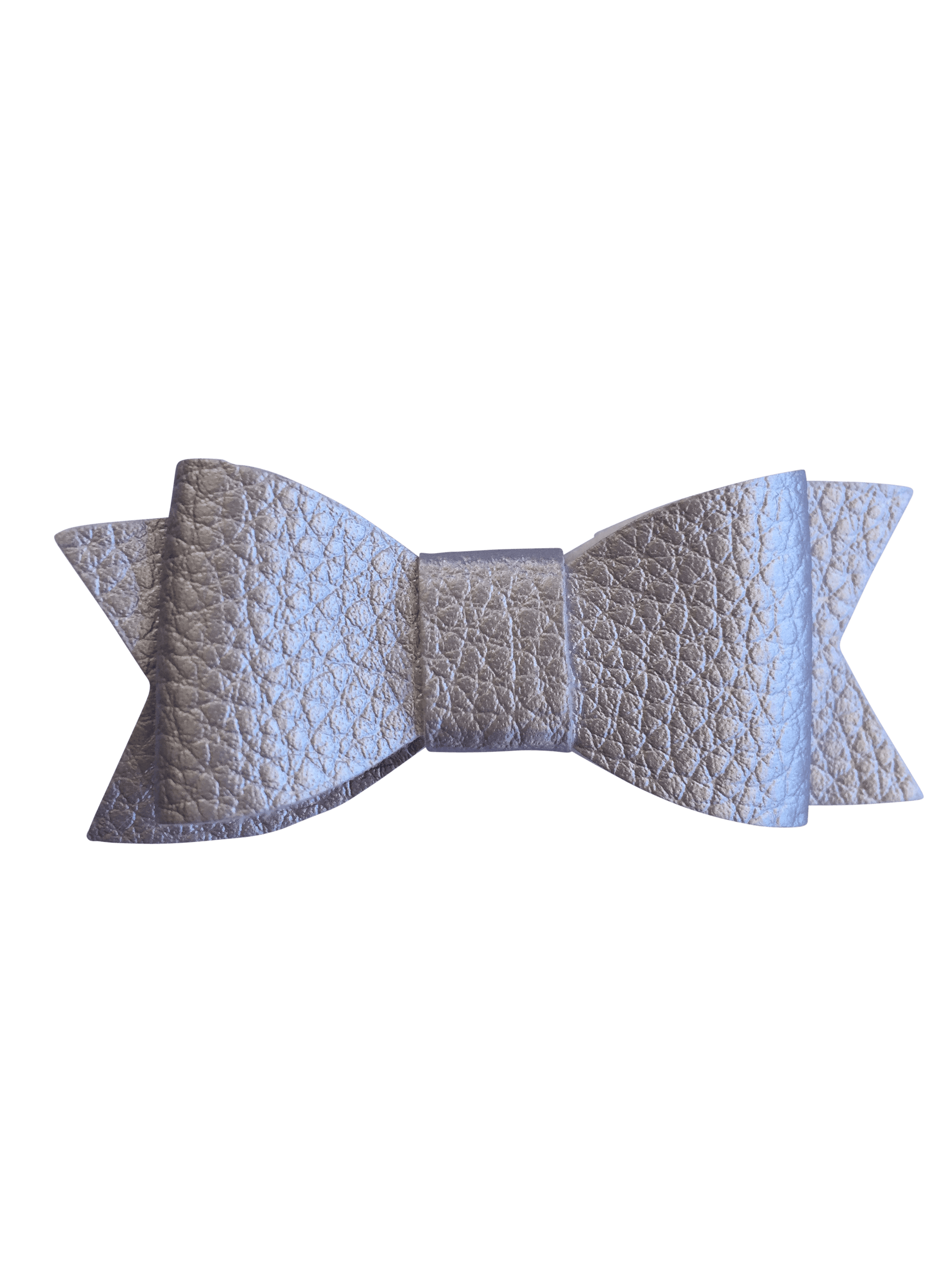 Leather Look Petite Bowtie Headband - Ponytails and Fairytales