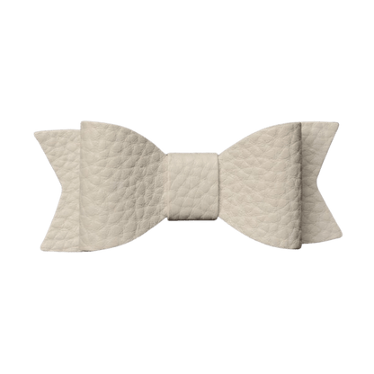 Leather Look Petite Bowtie Headband - Ponytails and Fairytales
