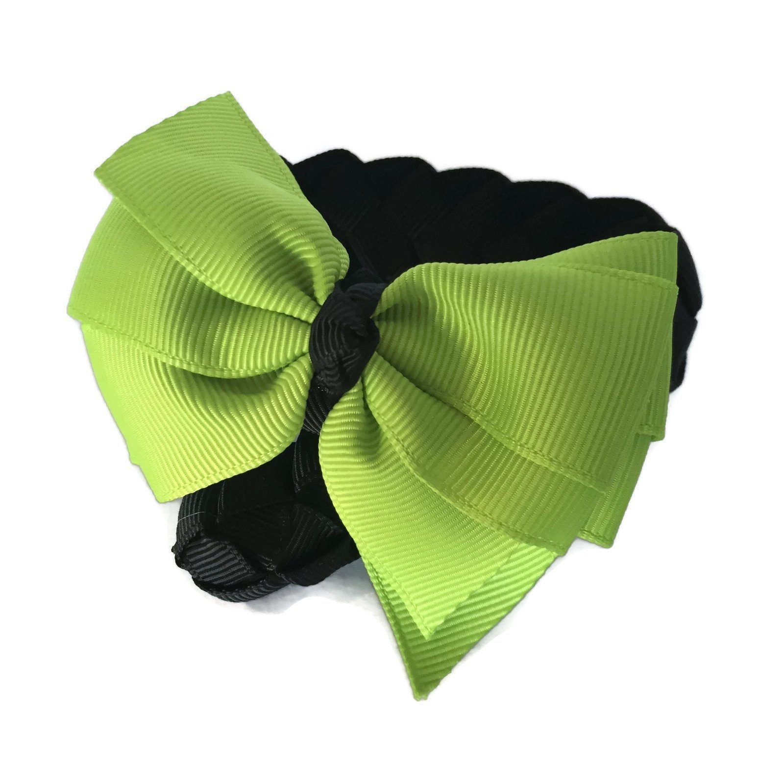 Lime & Black Hair Accessories - Ponytails and Fairytales