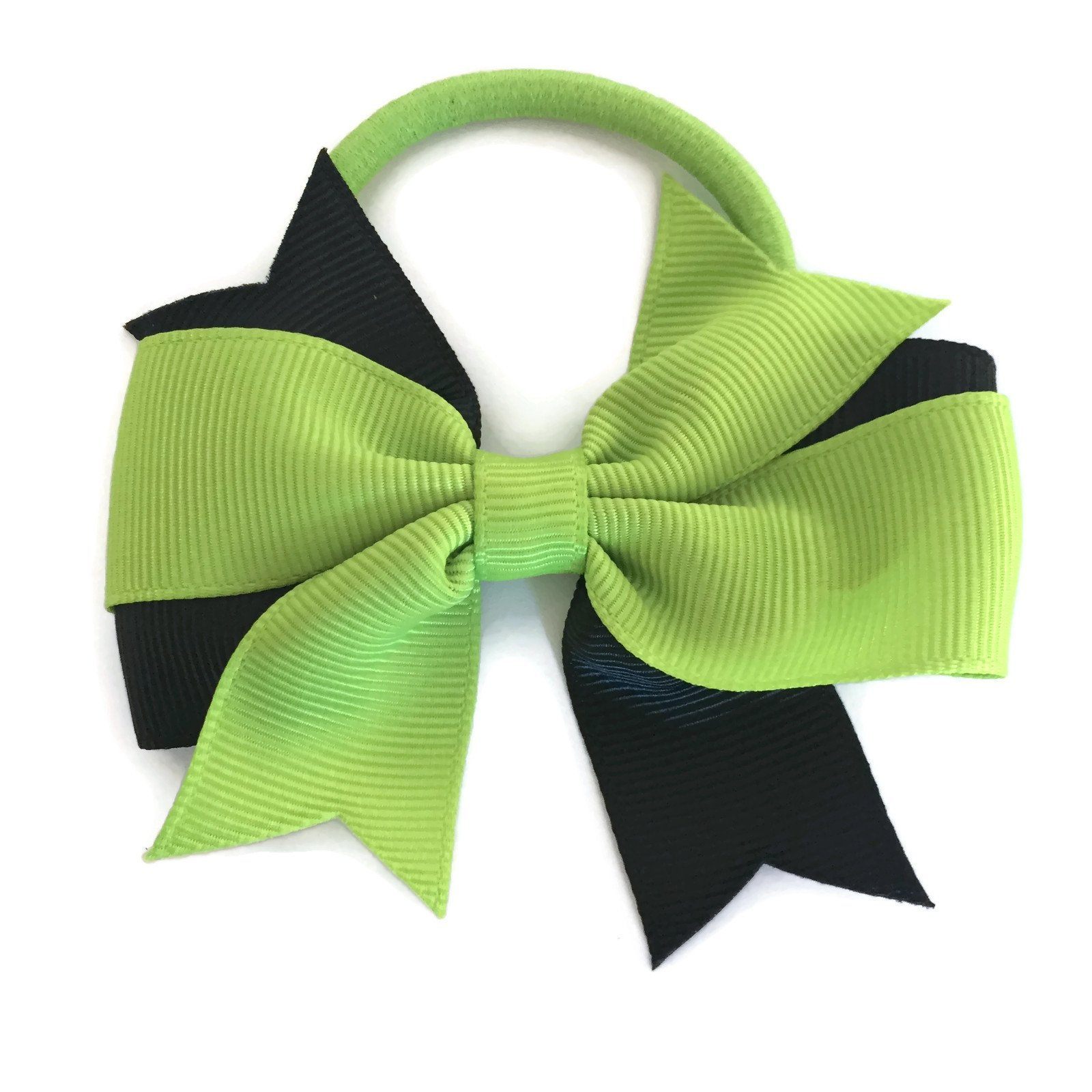 Lime & Black Hair Accessories - Ponytails and Fairytales