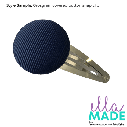 Limited Edition: Aussie Aussie Aussie Covered Buttons Hair clips Ella Made Snap Clip 