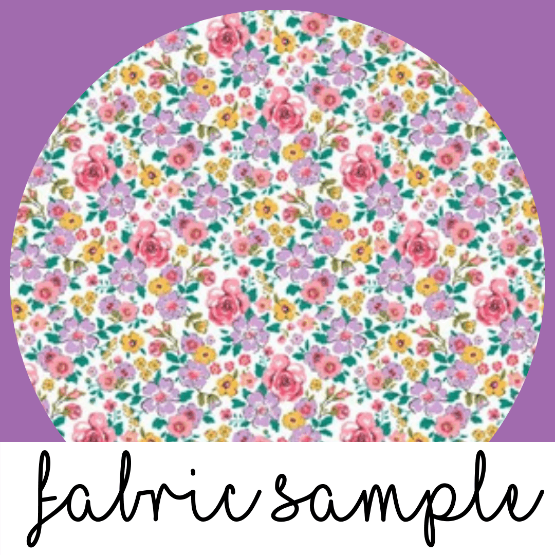 Limited Edition: Ditsy Floral Covered Buttons Hair clips Ella Made 