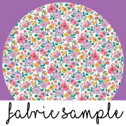 Limited Edition: Ditsy Floral Covered Buttons Hair clips Ella Made 