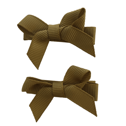 Mustard Hair Accessories - Assorted Hair Accessories - School Uniform Hair Accessories - Ponytails and Fairytales