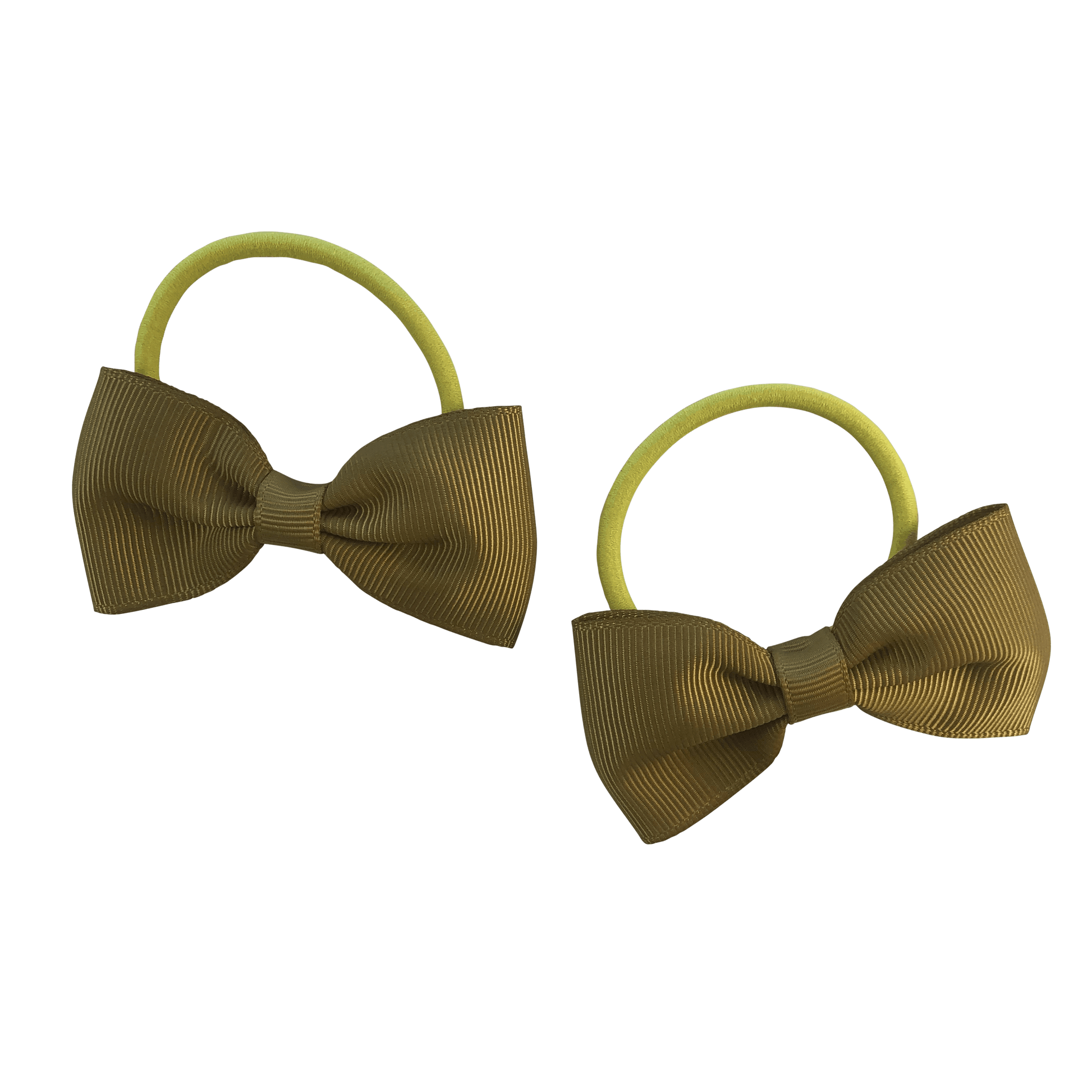 Mustard Hair Accessories - Assorted Hair Accessories - School Uniform Hair Accessories - Ponytails and Fairytales