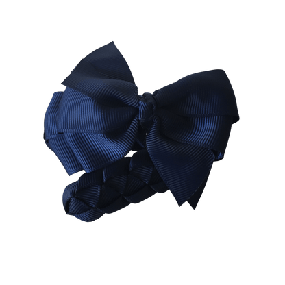 Navy Hair Accessories - Ponytails and Fairytales