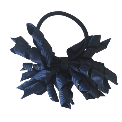 Navy Hair Accessories - Ponytails and Fairytales