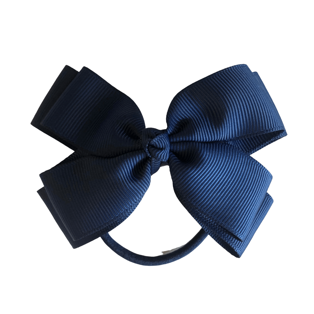 Navy Hair Accessories - Ponytails and Fairytales