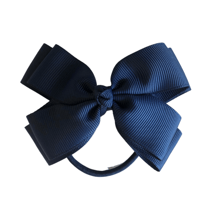 Navy Hair Accessories - Ponytails and Fairytales