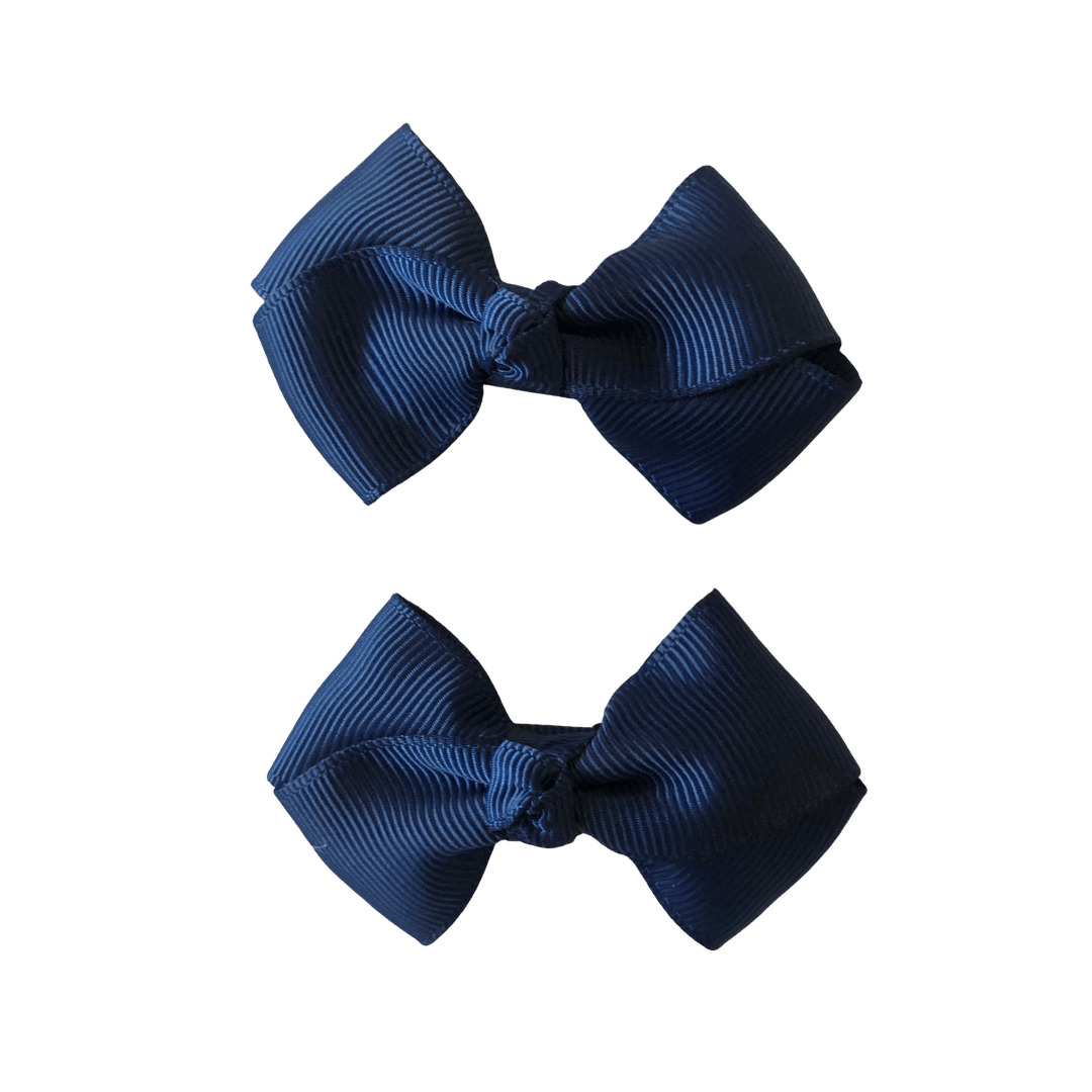 Navy Hair Accessories - Ponytails and Fairytales