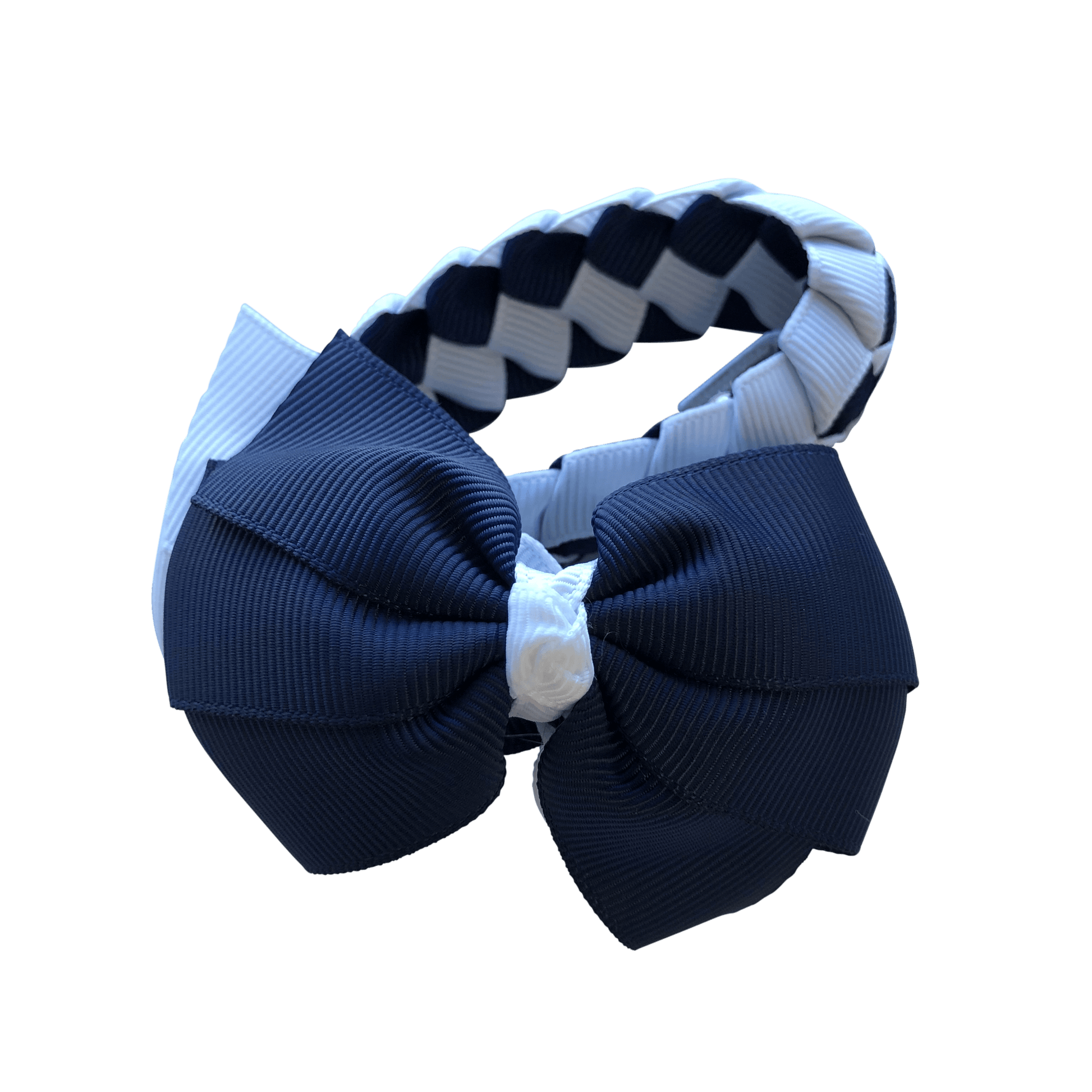 Navy & White Hair Accessories - Assorted Hair Accessories - School Uniform Hair Accessories - Ponytails and Fairytales