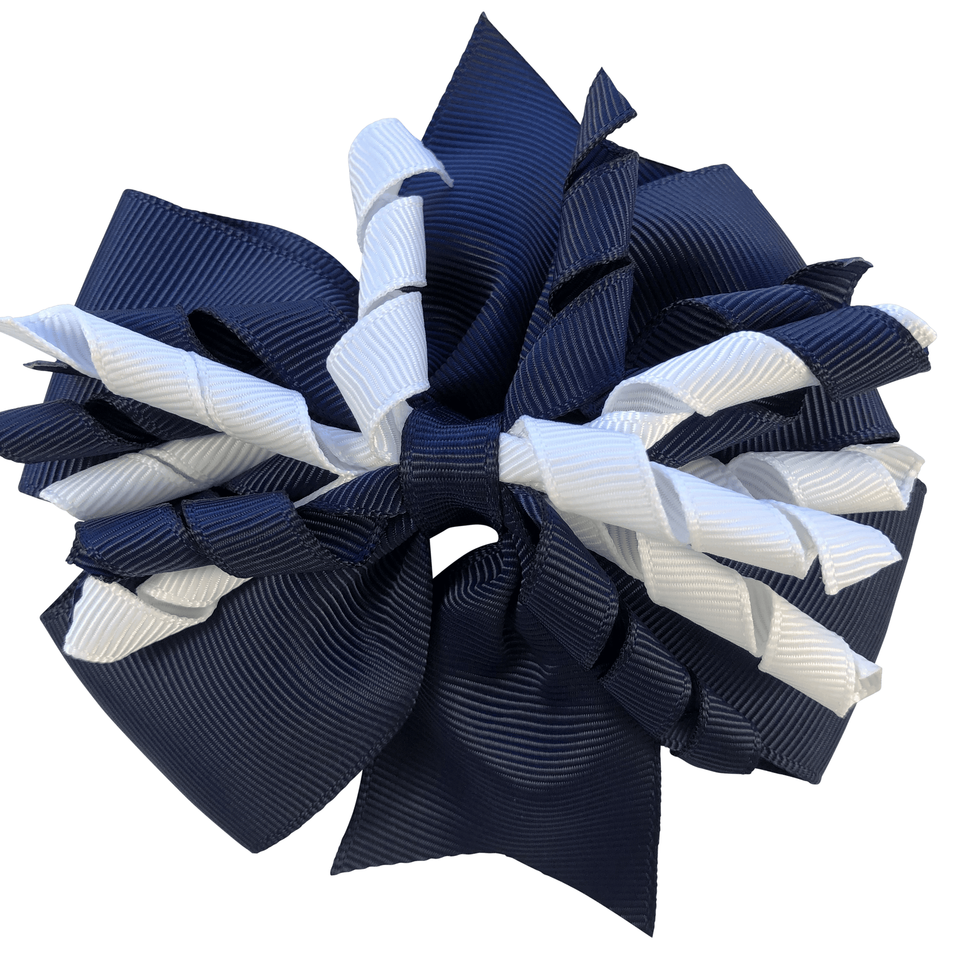 Navy & White Hair Accessories - Assorted Hair Accessories - School Uniform Hair Accessories - Ponytails and Fairytales