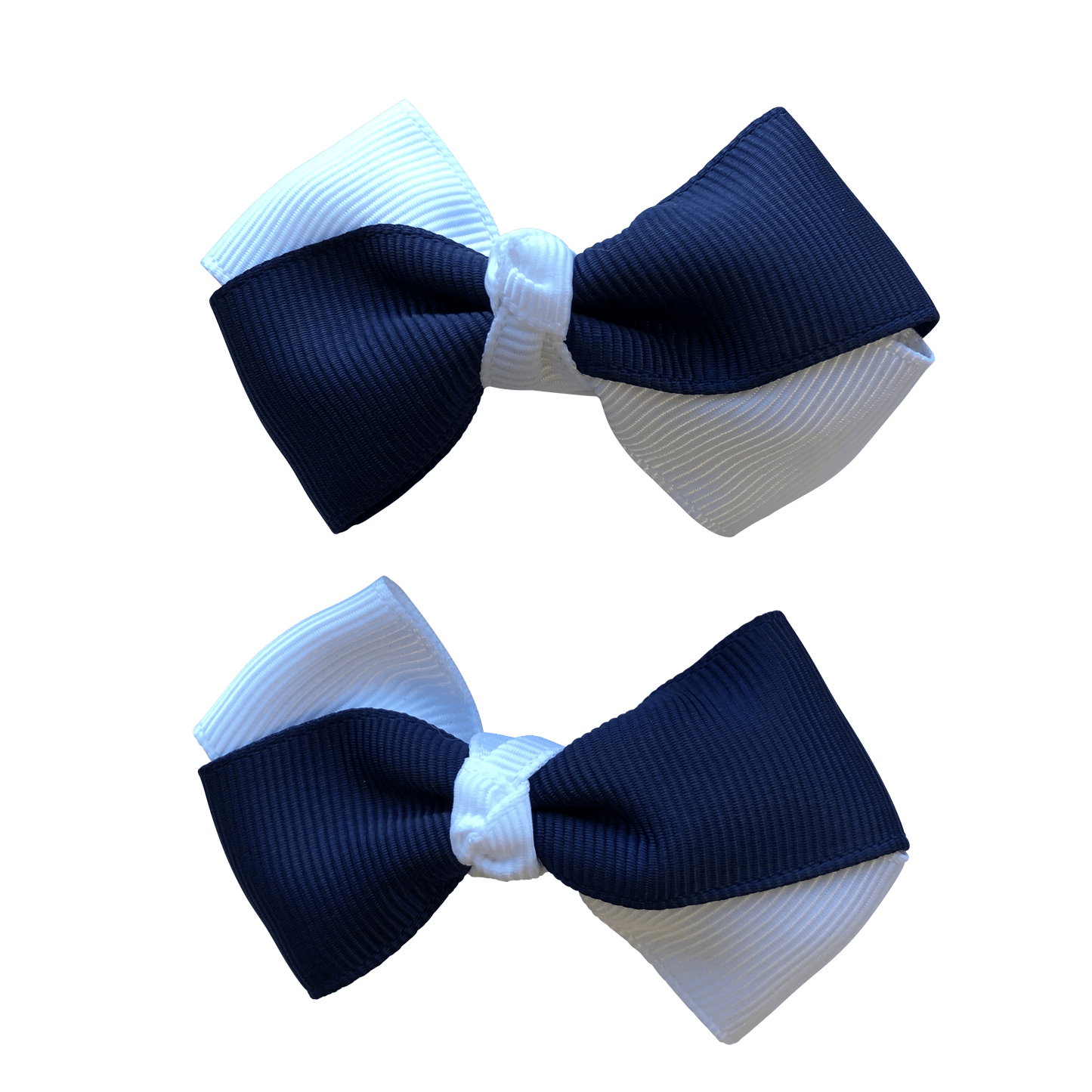 Navy & White Hair Accessories - Assorted Hair Accessories - School Uniform Hair Accessories - Ponytails and Fairytales