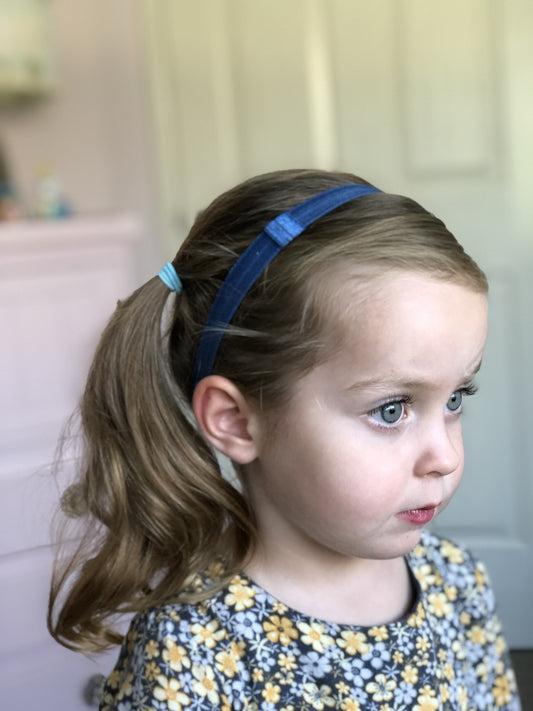 'One Size Fits All' Adjustable Elastic Headband - Ponytails and Fairytales