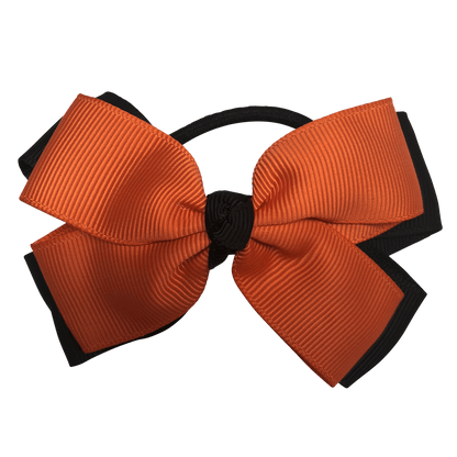 Orange & Black Hair Accessories - Assorted Hair Accessories - School Uniform Hair Accessories - Ponytails and Fairytales