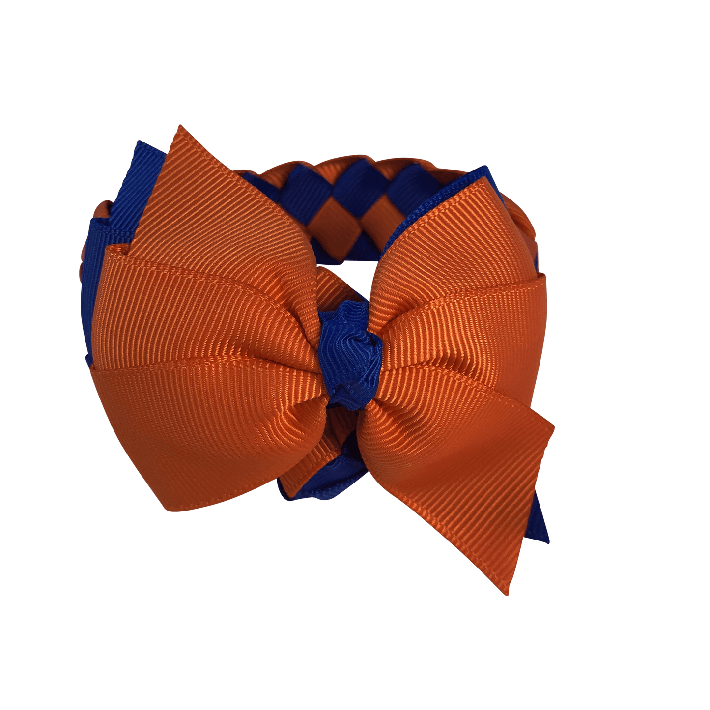 Orange & Royal Blue Hair Accessories - Assorted Hair Accessories - School Uniform Hair Accessories - Ponytails and Fairytales
