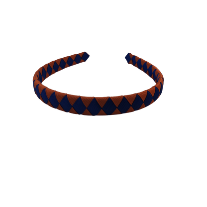 Orange & Royal Blue Hair Accessories - Assorted Hair Accessories - School Uniform Hair Accessories - Ponytails and Fairytales
