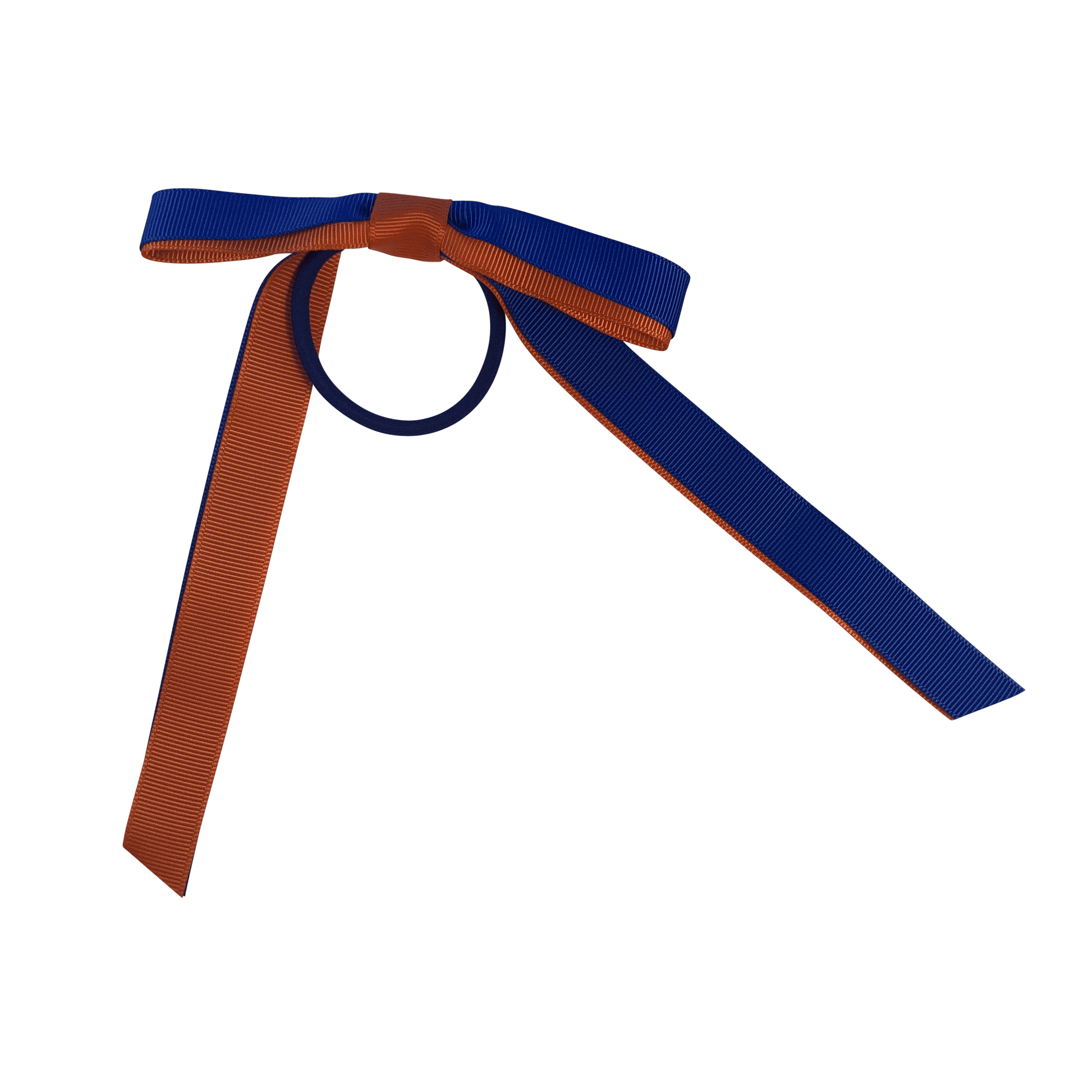 Orange & Royal Blue Hair Accessories - Assorted Hair Accessories - School Uniform Hair Accessories - Ponytails and Fairytales