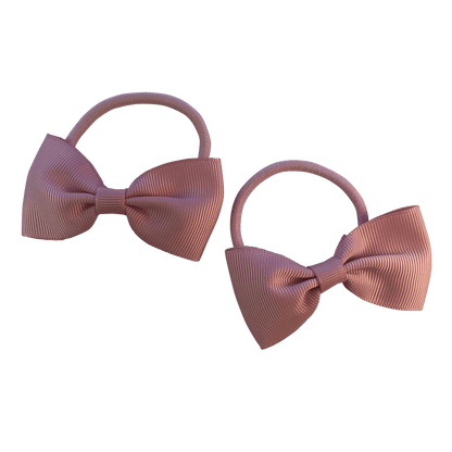 Peony Pink Hair Accessories - Assorted Hair Accessories - School Uniform Hair Accessories - Ponytails and Fairytales