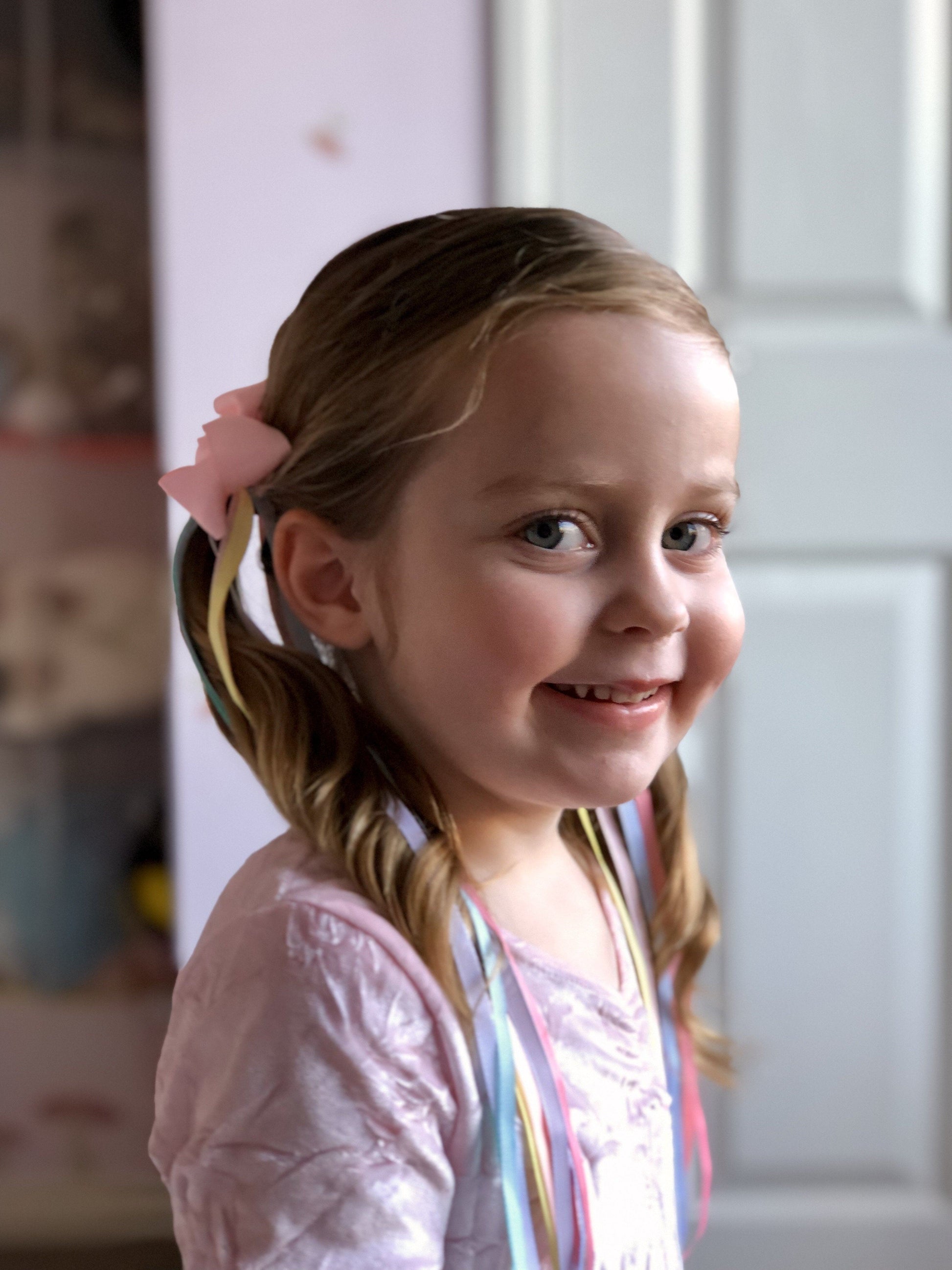 Ponytail Streamer - Pastel - Hair clips - School Uniform Hair Accessories - Ponytails and Fairytales