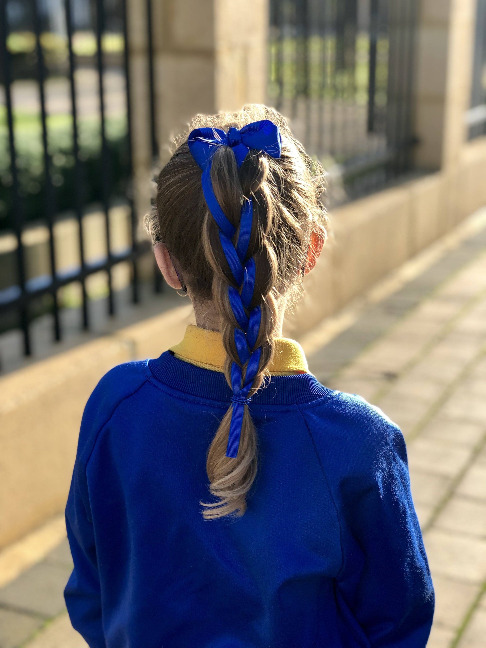 Ponytail Streamer - Pastel - Hair clips - School Uniform Hair Accessories - Ponytails and Fairytales
