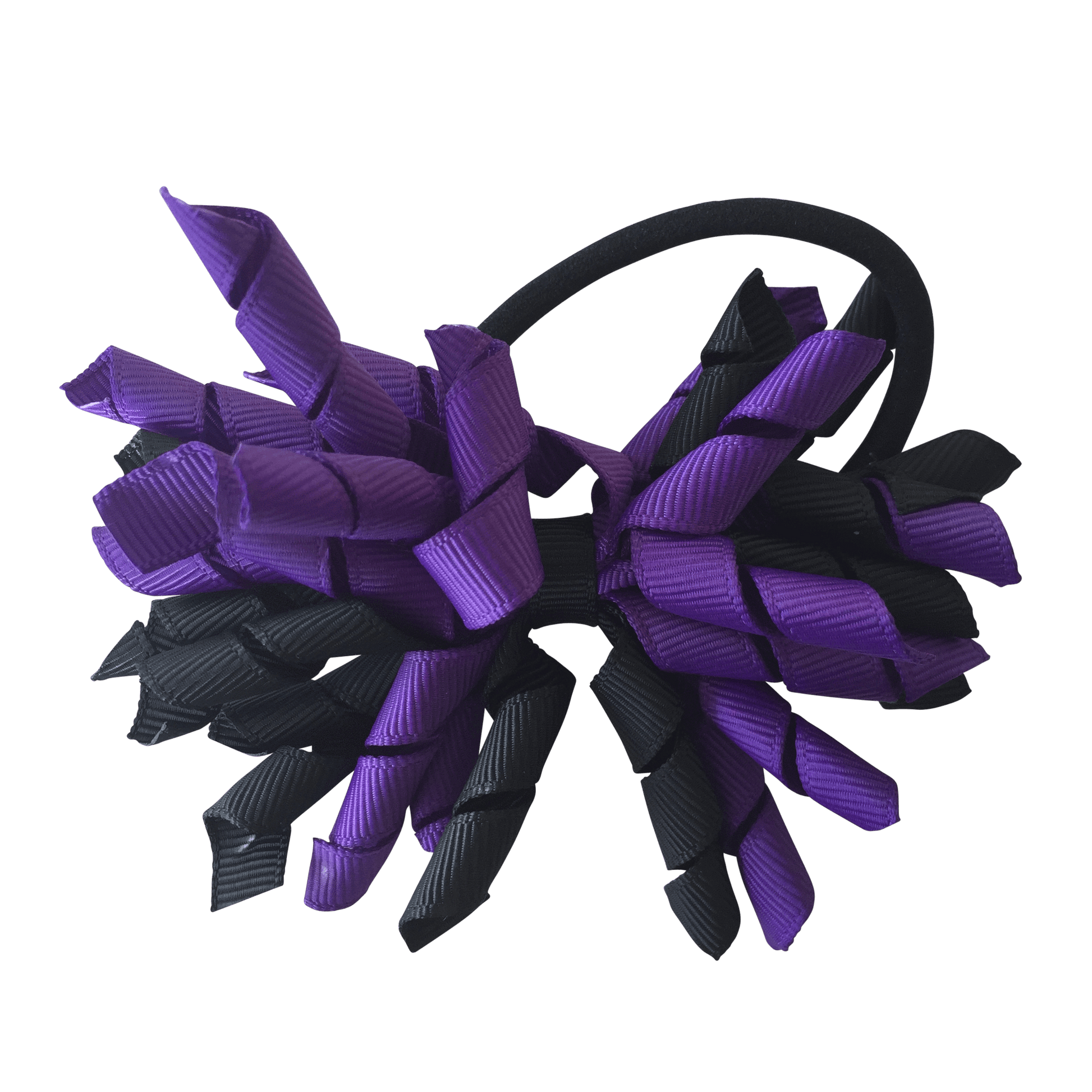 Purple & Black Hair Accessories - Ponytails and Fairytales