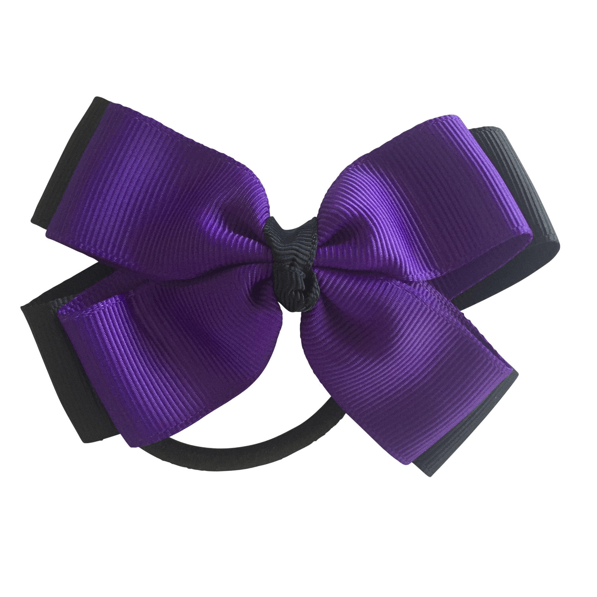 Purple & Black Hair Accessories - Ponytails and Fairytales