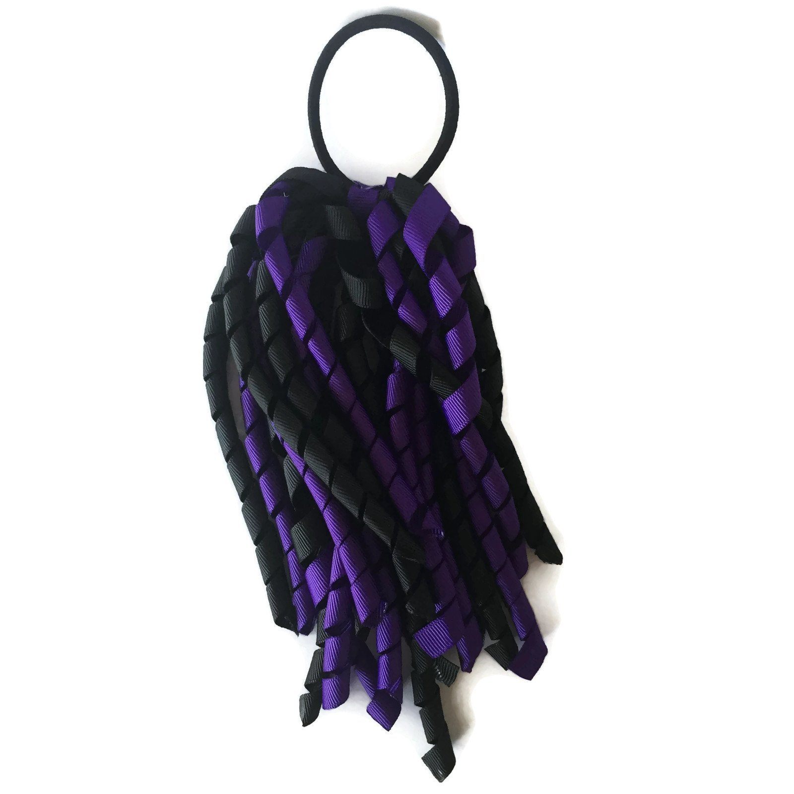 Purple & Black Hair Accessories - Ponytails and Fairytales