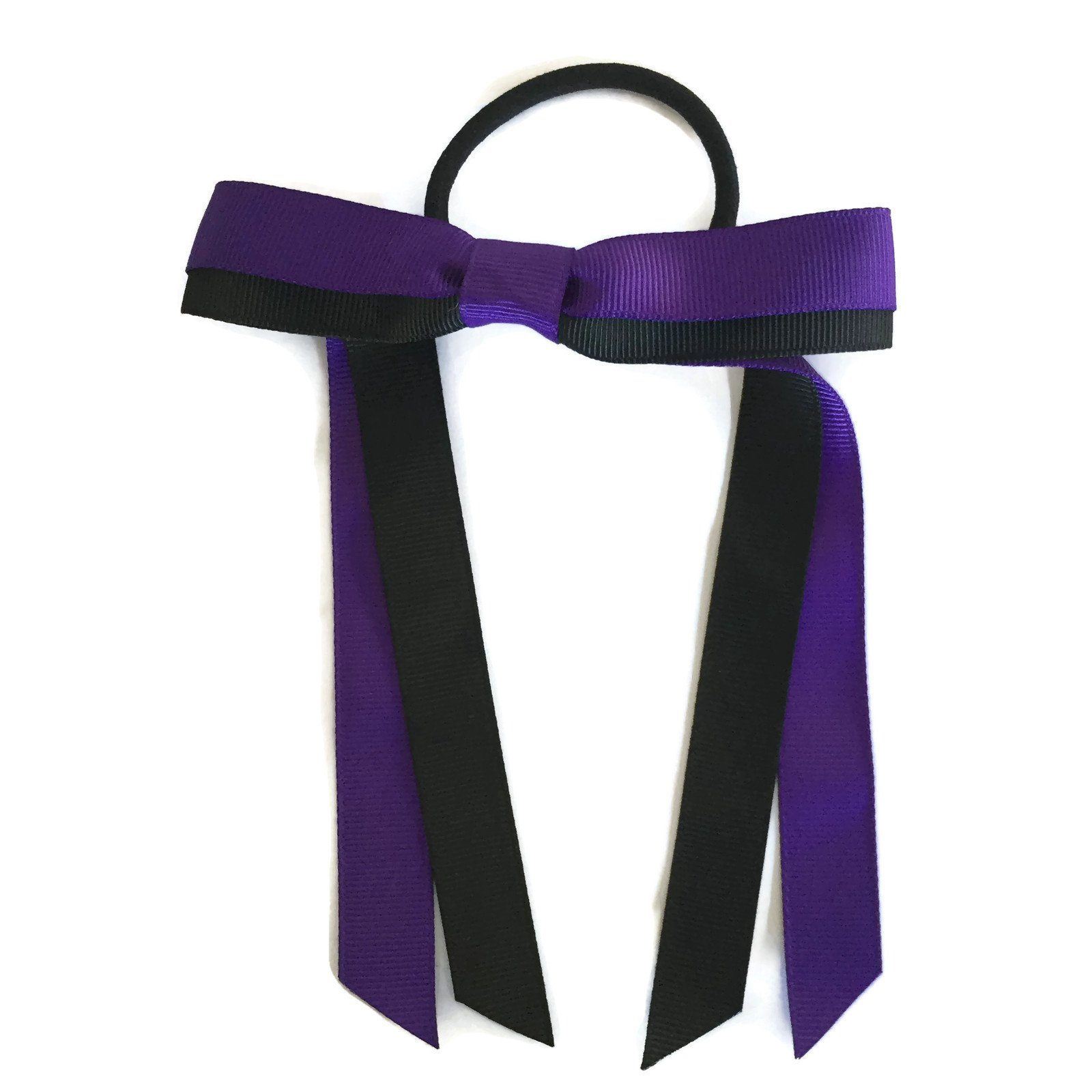 Purple & Black Hair Accessories - Ponytails and Fairytales