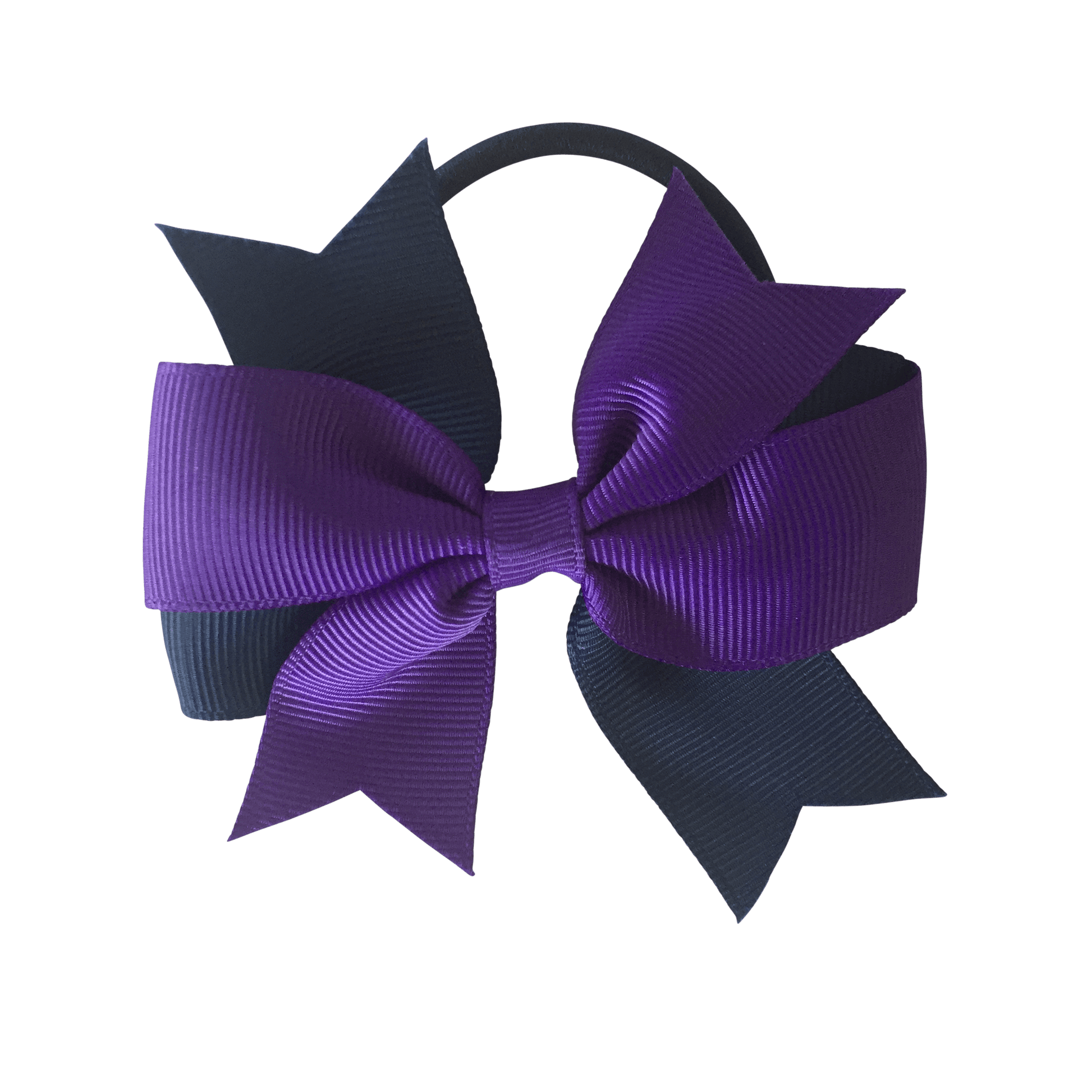 Purple & Black Hair Accessories - Ponytails and Fairytales