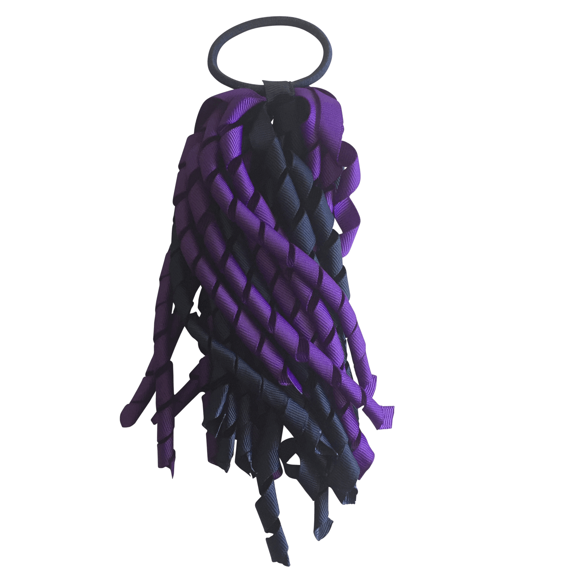 Purple & Navy Hair Accessories - Ponytails and Fairytales