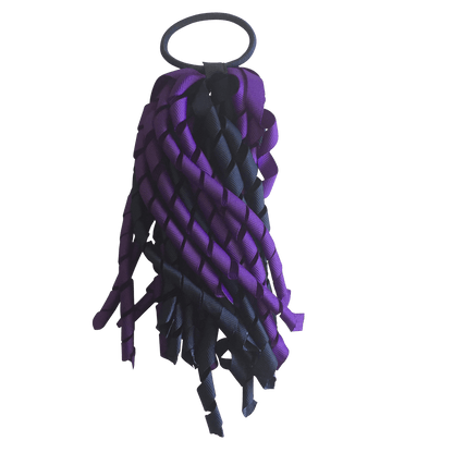 Purple & Navy Hair Accessories - Ponytails and Fairytales