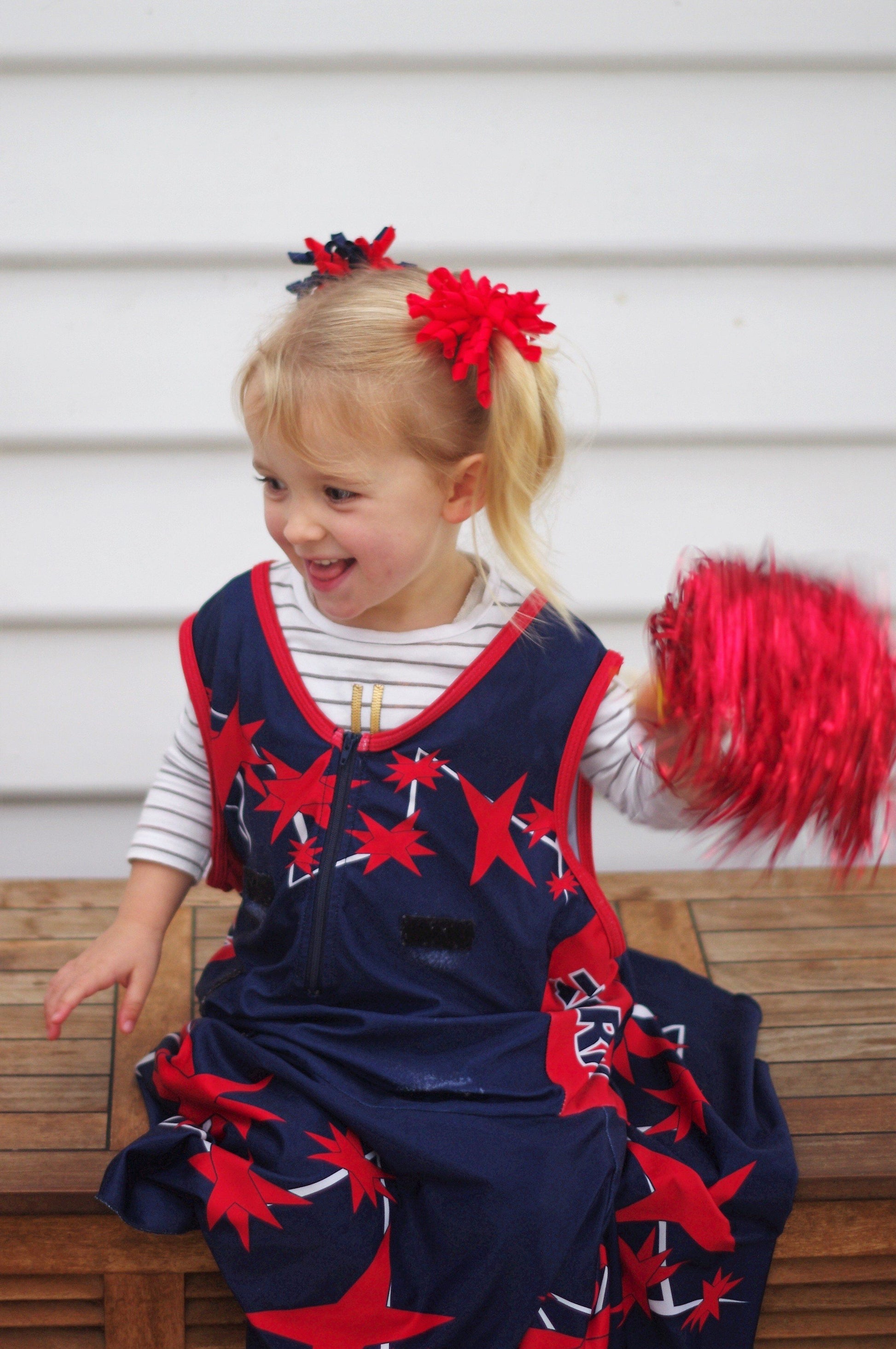 Purple Pom Poms (2pc) - Ponytails and Fairytales